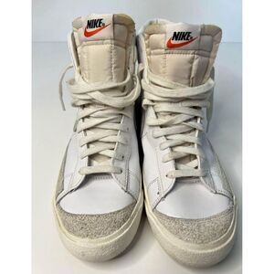 Nike Blazer Mid '77 Vintage Shoes Mens Sz 10 White/Light Bone BQ6806-106